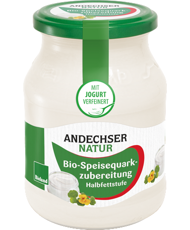 BIO tvaroh středně tučný 500 g Andechser