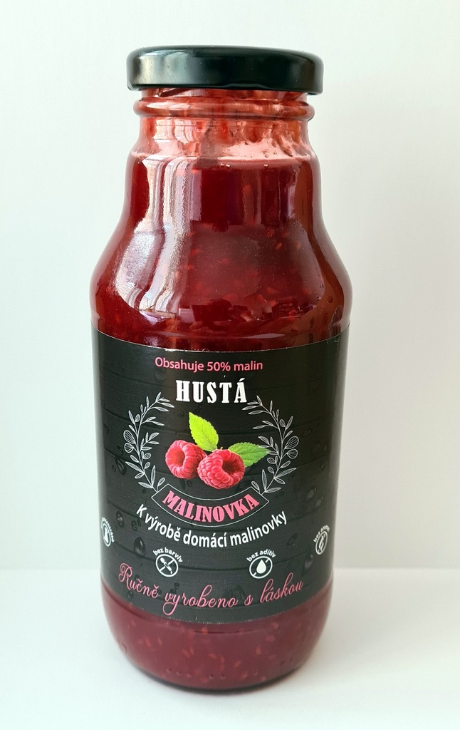 Sirup Hustá malinovka 330 ml Fresca Paleta