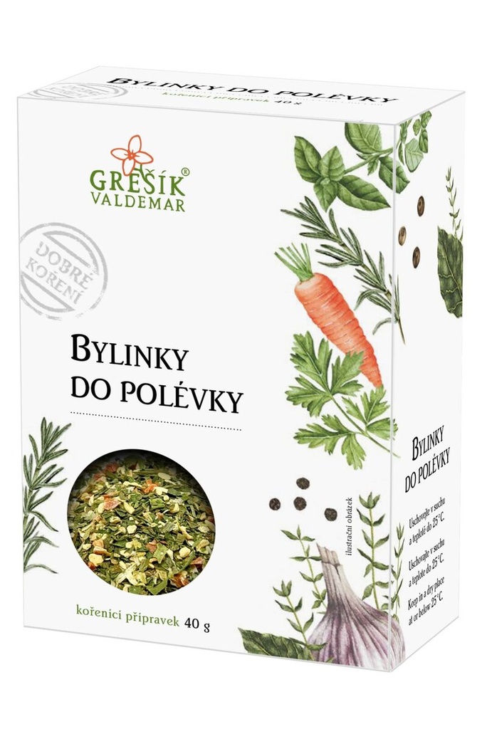 Bylinky do polévky 40g Grešík