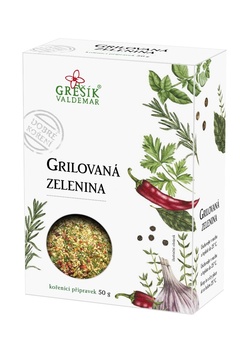 Grilovaná zelenina 50g kořeníci přípravek Grešík