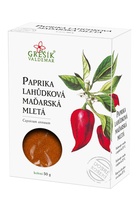 Paprika lahůdková maďarská mletá 50g Grešík