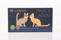 Kočičí jazýčky 80g s kokosem a mandlemi LASKAO