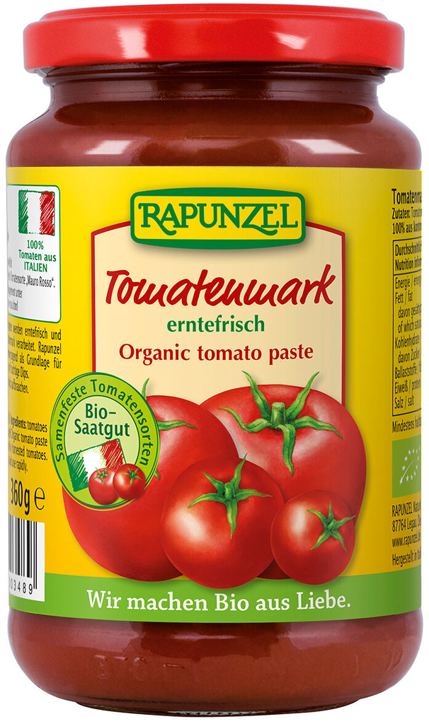 Bio rajský protlak RAPUNZEL 360 g 