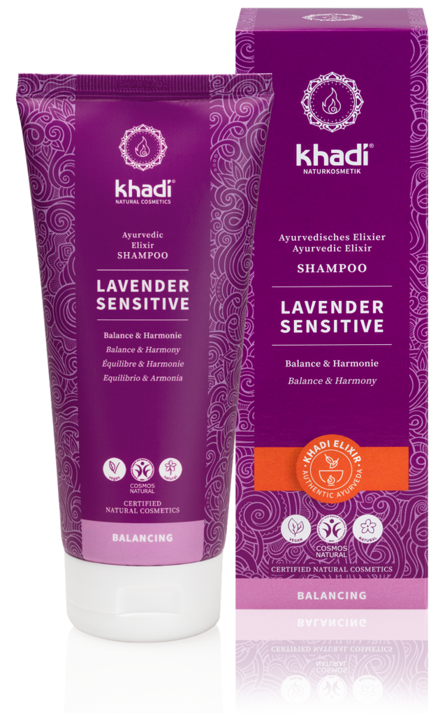 Šampón Levandule Sensitive 200ml Khadi 