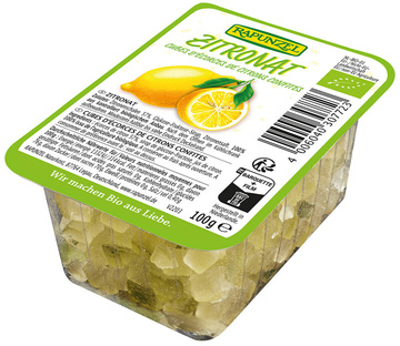 Bio kandovaná citrónová kůra RAPUNZEL 100 g 