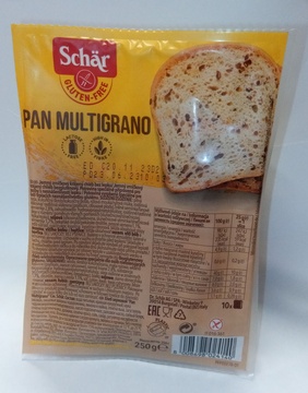 Chléb Pan Multigrano 250g Schar Bezlepkový