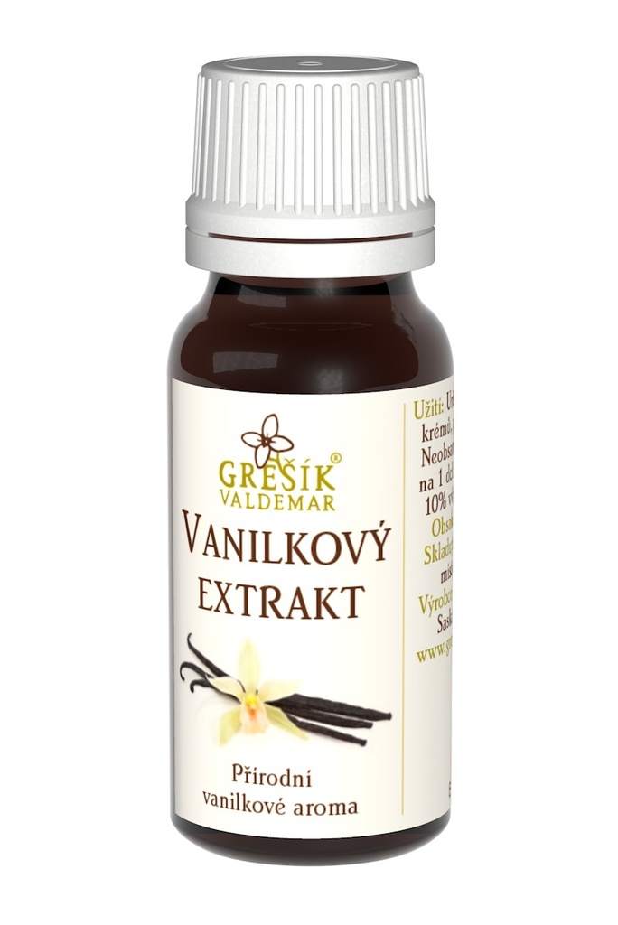 Vanilkový extrakt 10ml Grešík