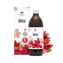 Šípek 100 % šťáva 500 ml EkoMedica