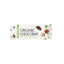 Powerlogy Organic Chocobar 70 % 50 g s lískovými ořechy
