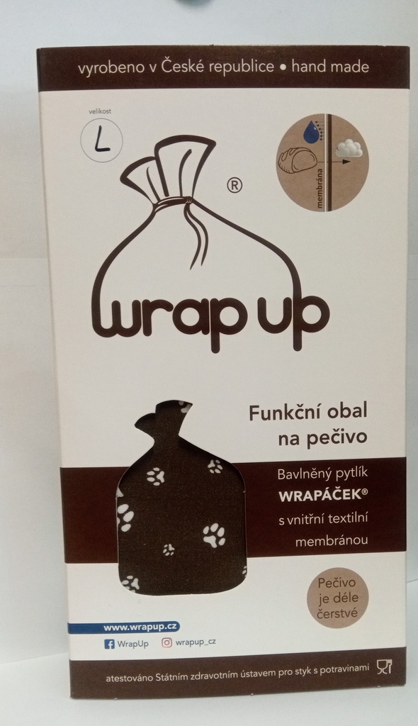 Funkční obal na pečivo, pytlík vel.L  Wrap up 
