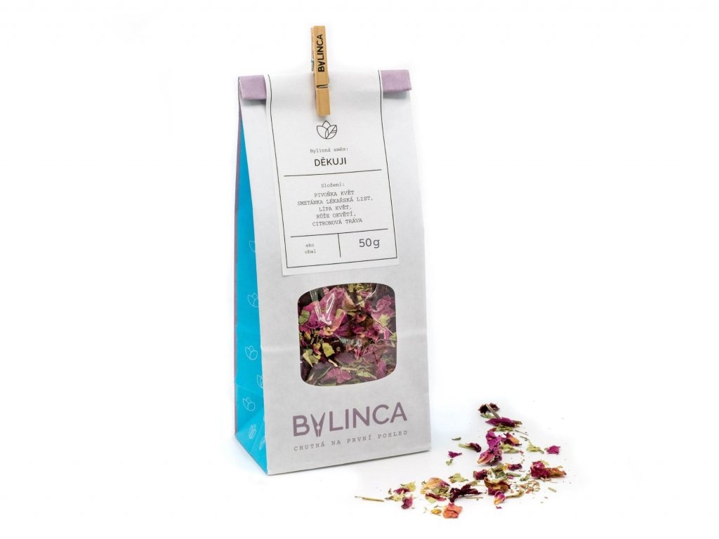 Čaj Děkuji 45g Bylinca
