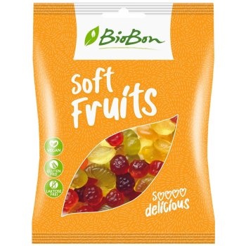 Bio gumové bonbony zahradní ovoce 100g BioBon