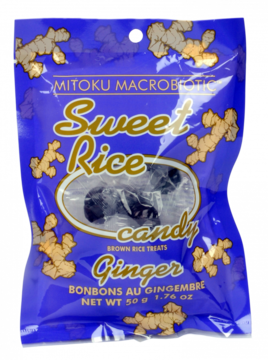 Sweet Rice Candies-zázvor