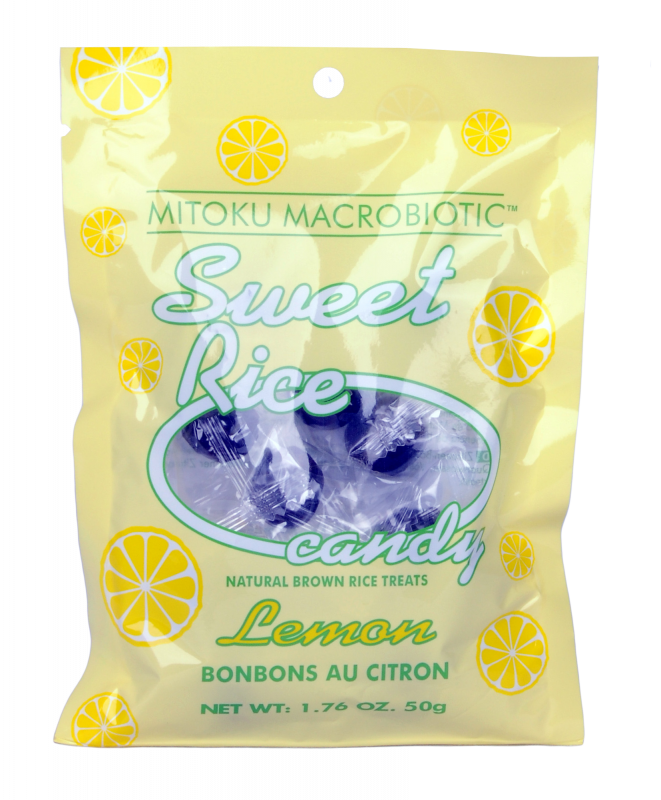 Sweet Rice Candy LEMON 50g Sunfood