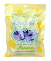 Sweet Rice Candy LEMON 50g Sunfood