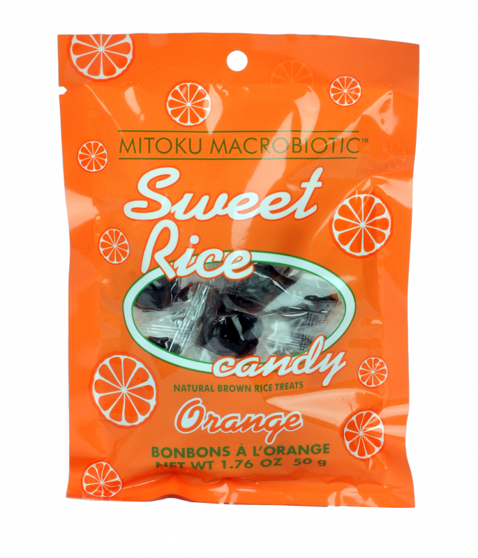 Sweet Rice Candy Orange 50g  Sunfood