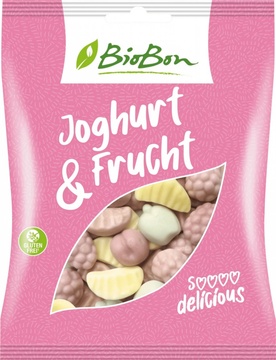 Bio gumové bonbóny jogurt-ovoce 100g BioBon 