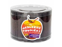 Trubičky jablečné s černým rybízem a čokoládou dóza 540g