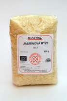 Bio jasmínová rýže bílá 500g Danfood