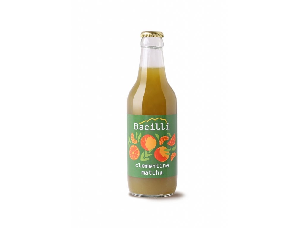 Bacilli Matcha - Clementine, 330 ml