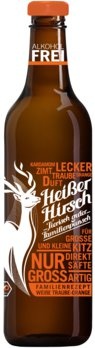 Heißer Hirsch Punč bílý hrozny a pomeranč 0,75l bio