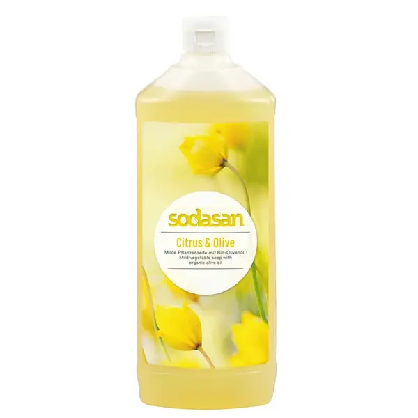 Sodasan Tekuté mýdlo Citron Oliva 1000 ml 