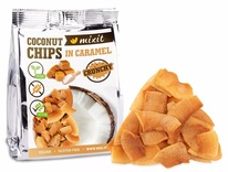 Kokosové chipsy karamel 60 g Mixit 