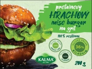 Proteinový Hrachový MISO Burger 200g Kalma