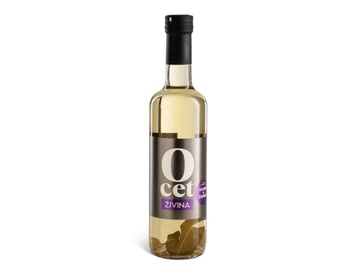 Ochucený ocet Vavřín/Česnek 500 ml Živina