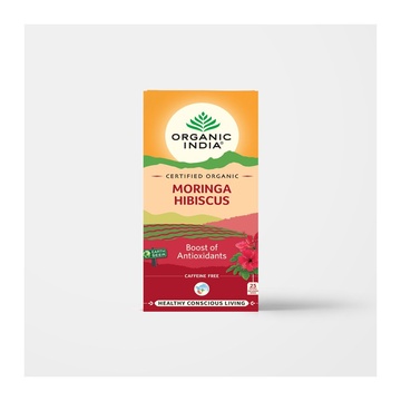 Moringa s ibiškem bylinný čaj BIO 25 sáčků Ecce Vita