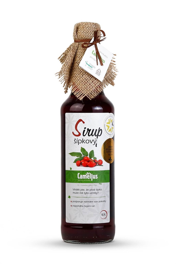 Sirup Šípkový 0,5l Camellus