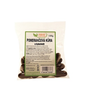 Pomerančová kůra v čokoládě 100g