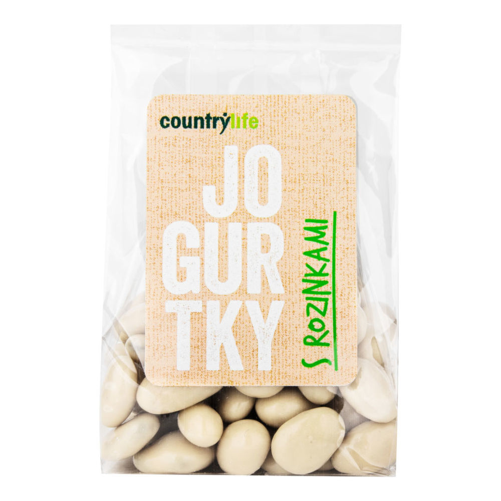 Jogurtky s rozinkami 100g 
