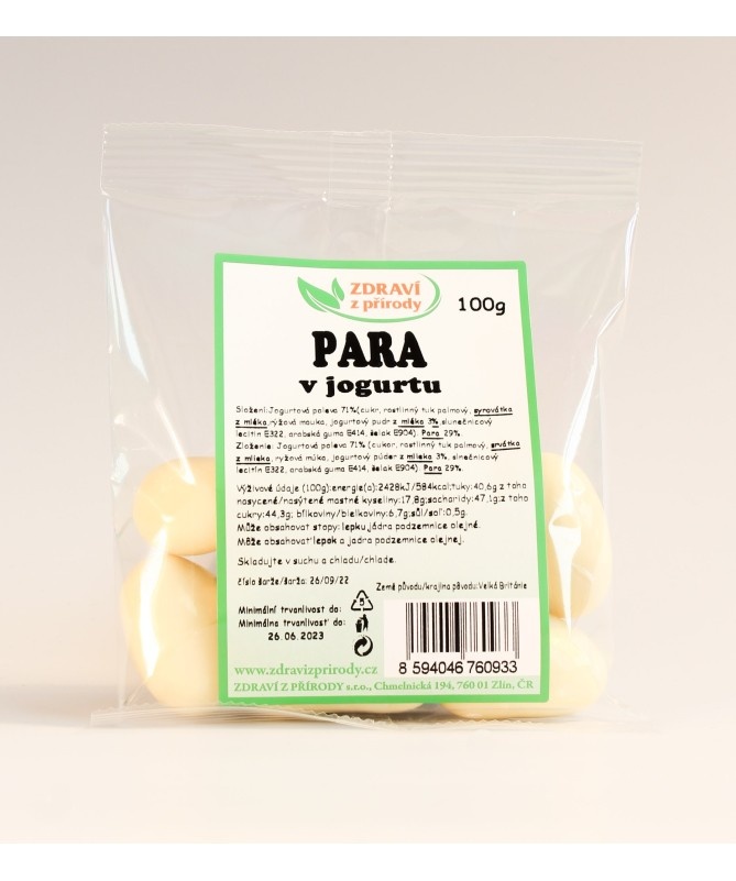 Para v jogurtu 100g