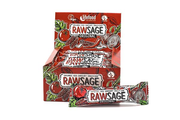 Rawsage slaná tyčinka se sušenými rajčaty RAW BIO 25 g Lifefood