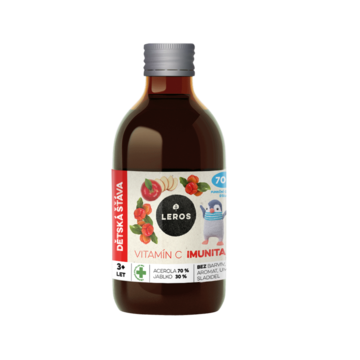 Dětská šťáva Vitamín C Imunita 250ml LEROS