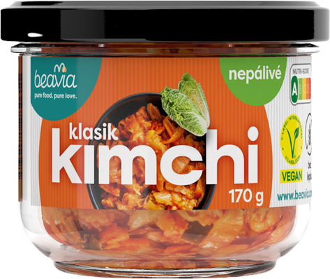 Fermentovaný salát z čínskéko zelí 170g Klasik Kimchi 