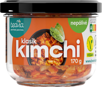 Fermentovaný salát z čínskéko zelí 170g Klasik Kimchi 