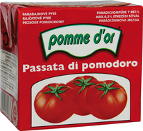 Rajčatové pyré - passata 500g Cano