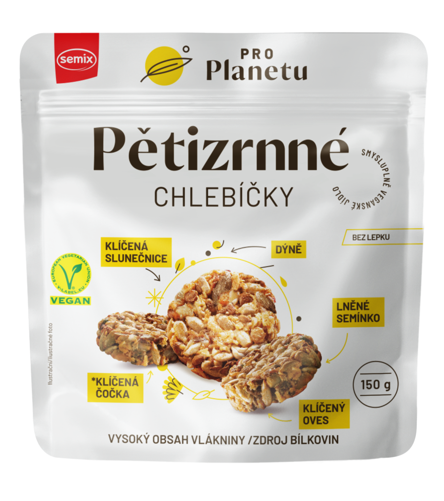 Pětizrnné Chlebíčky 150g SEMIX