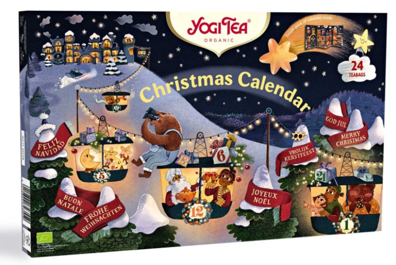 Yogi Tea Bio Adventní kalendář 46,3g 