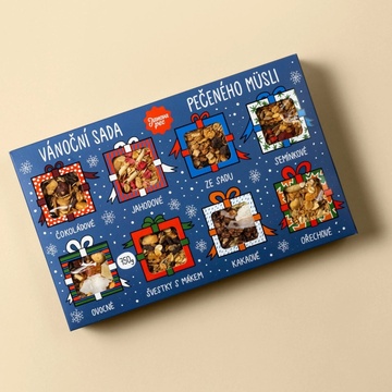 Vánoční sada pečeného müsli 750g  JANOVA PEC