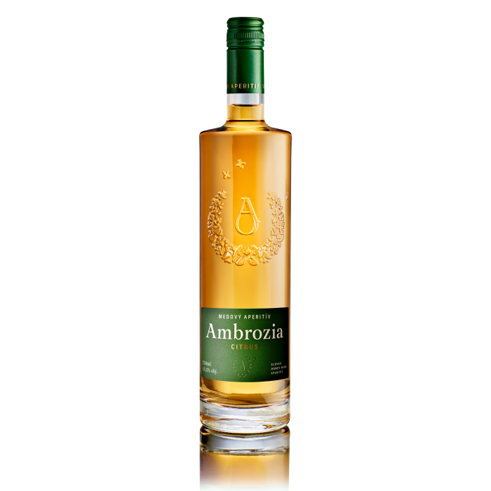 Ambrozia Citrus Medový Aperitiv 750ml Apimed