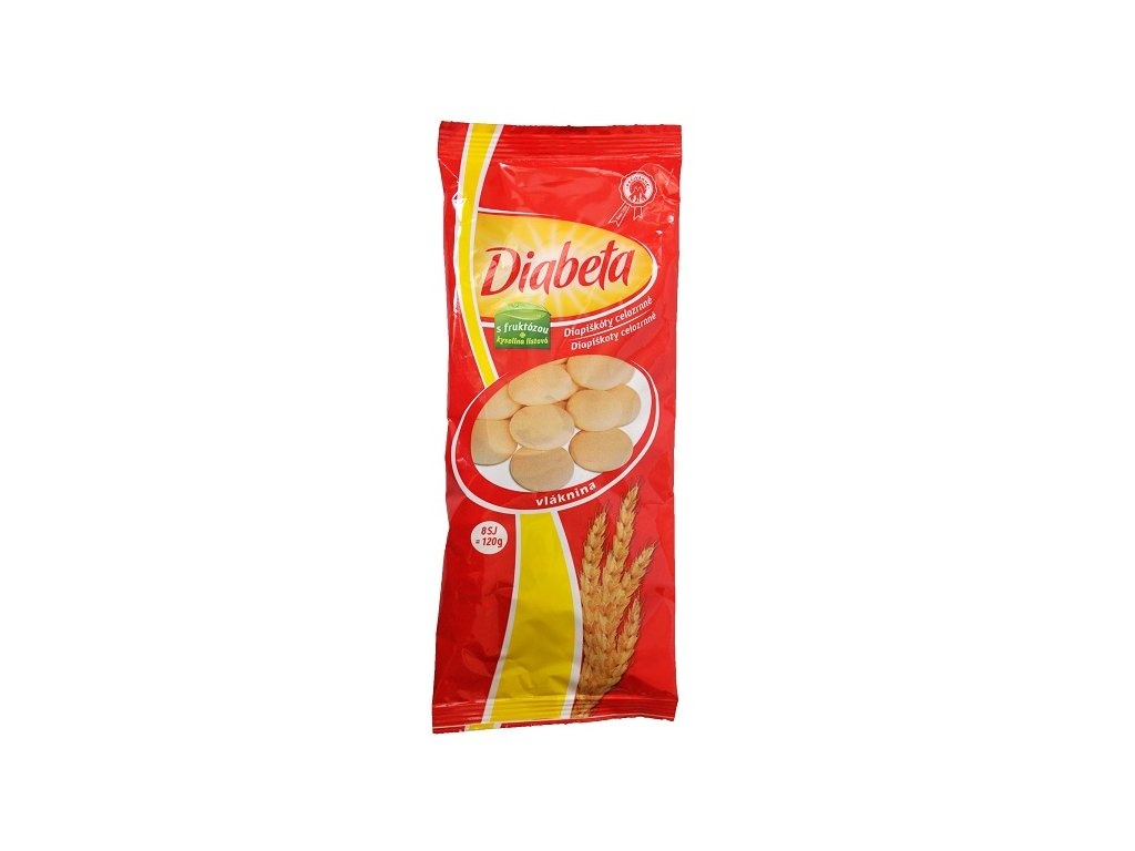 Piškoty celozrnné 120g  Diabeta 