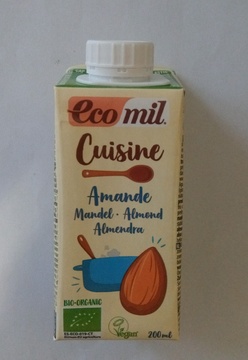BIO alternativa smetany mandlová 200 ml Ecomil