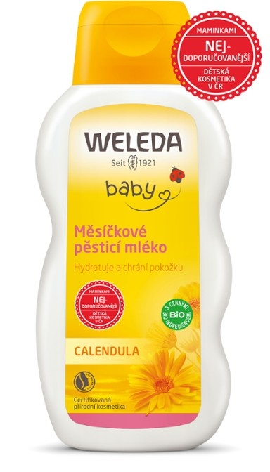 Měsíčkové pěstící mléko 200 ml Weleda