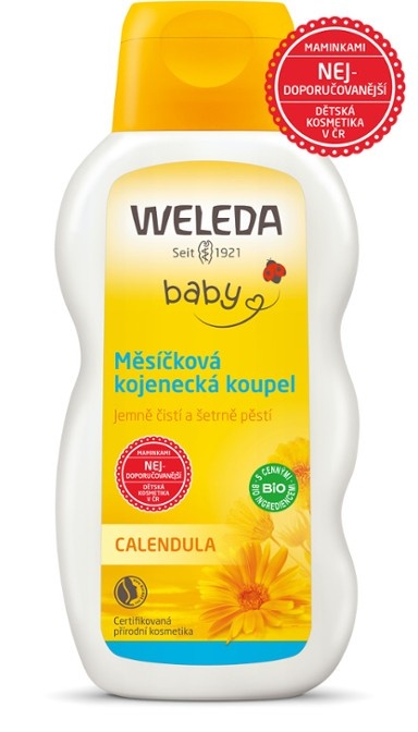 Měsíčková kojenecká koupel 200 ml Weleda