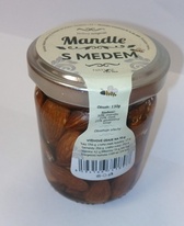 Mandle s medem 130g Nature Notea