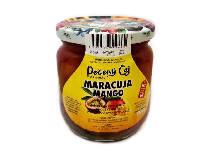  Pečený čaj Notea - Maracuja a Mango s kardamomem 430ml 