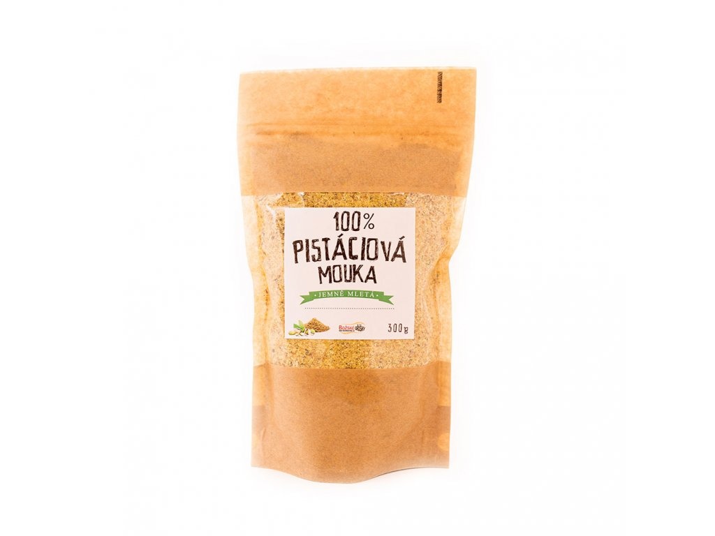 100% pistáciová mouka 300g jemně mletá Božské oříšky